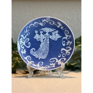 Vintage 1972 Royal Copenhagen Mors Dag Mother’s Day Collector Plate Denmark 6"